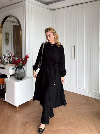 Idil Black Pantsuit