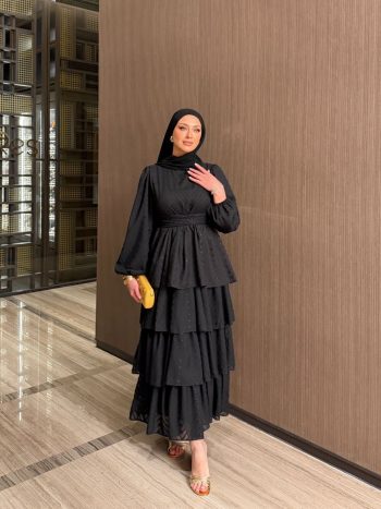 فستان بارلا أسود