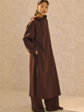 Long Hooded Sweatshirt Bitter