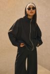 Black High-Neck Tracksuit