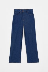 Spor Dikişli Denim Pantolon - İndigo