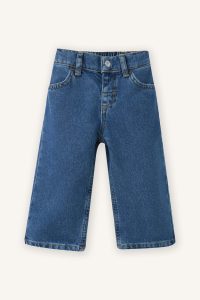 Wıde Leg Pamuklu Pantolon Kız Bebek