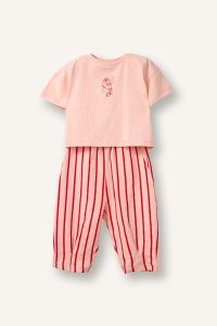 Fruit Print 2-Piece Set for Baby Girl