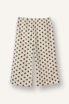 Wide Leg Crinkle Polka Dot Pants for Baby Girl