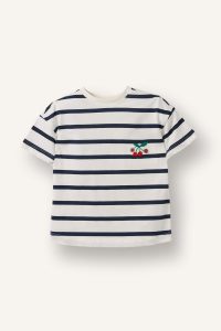 Striped Jersey T-Shirt for Baby Girl