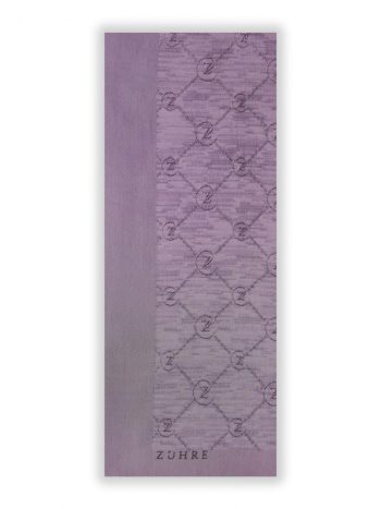 Zühre Koza Z Monogram Lila Şal 0014
