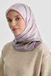 Aden Sura Silk Scarf - Lilac
