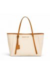 Personalizable Ecru Canvas Large Tote Bag