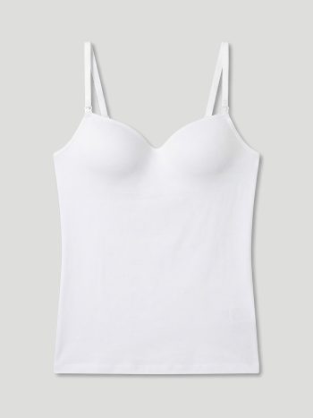 بلوزة الرضاعة للحوامل ذات الياقة على شكل U وحمالات مستقيمة