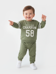 Camouflage Print Boys Baby Tracksuit Set