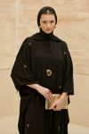 Celestia | Elegant Embroidered Abaya Set