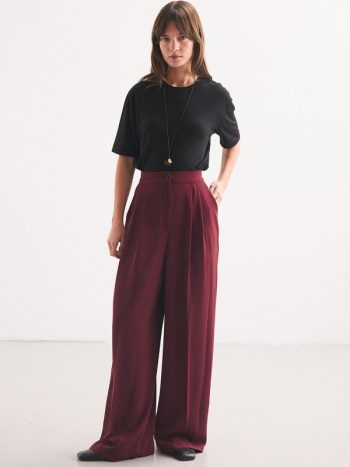 بنطلون بالازو ميردوم مطوي