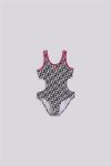 Tyess Girls' Patterned Swimwear