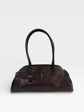 Vany Wide City Bag Brown