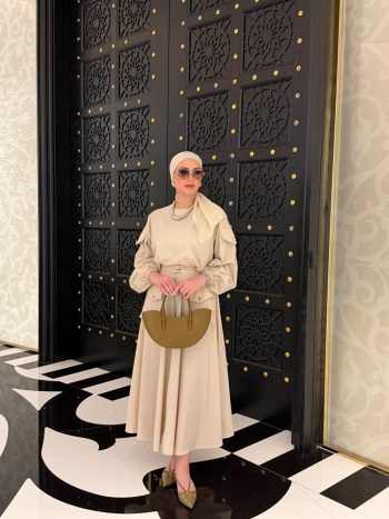 Tülay Beige Skirt Set