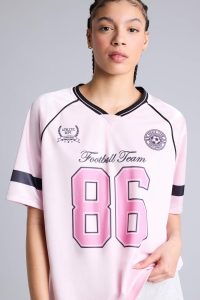 Oversize Tulle Short Sleeve T-Shirt