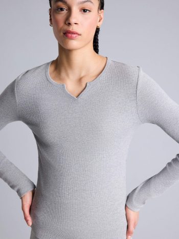 Slim Fit Modal Long Sleeve T-Shirt