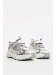 Grey Tag Basic Girls' Preschool Silver Sneakers