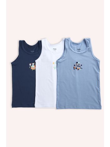Mixed Pattern Boys' 3-Pack Tank Tops