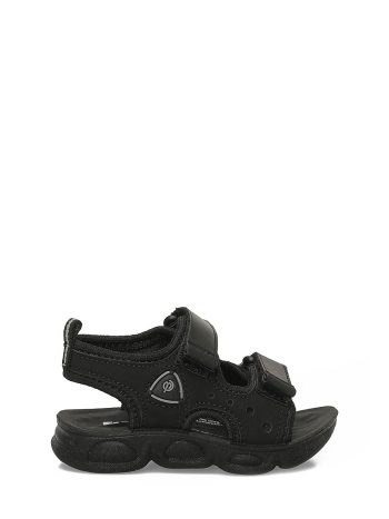 BABİ.B6FX Siyah Erkek Bebek Sandalet