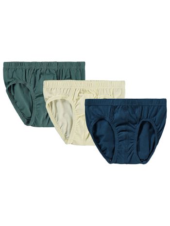 Boys' 3-Pack Briefs Set 2-10 Years Ecru