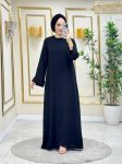 Embroidered Sleeve Abaya