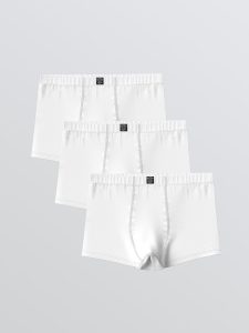 White Boys' Boxer 3-Pack