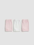 Pembe Basic Kız Çocuk Boxer 3'lü