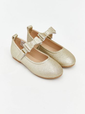 Yellow Bow-Style Baby Girl Ballet Flats