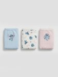 Pembe Stitch Baskılı Kız Çocuk Külot 3'lü