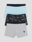 Black Boys' Boxer 3-Pack