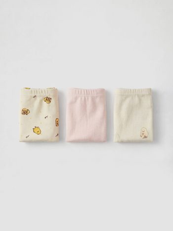 Ecru Girls' Boxer Briefs 3-Pack