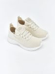 Beige Suede Detailed Girls' Sports Shoes