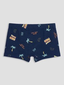 Navy Blue Boys' 3-Pack Boxers - Image 9
